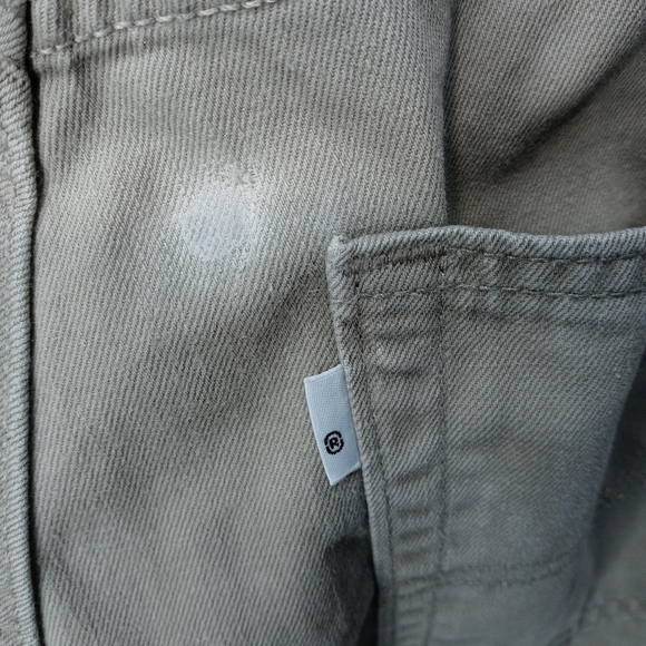 Levi's 505 men's tan jeans. Sz 33"×30".White spot - Picture 8 of 8